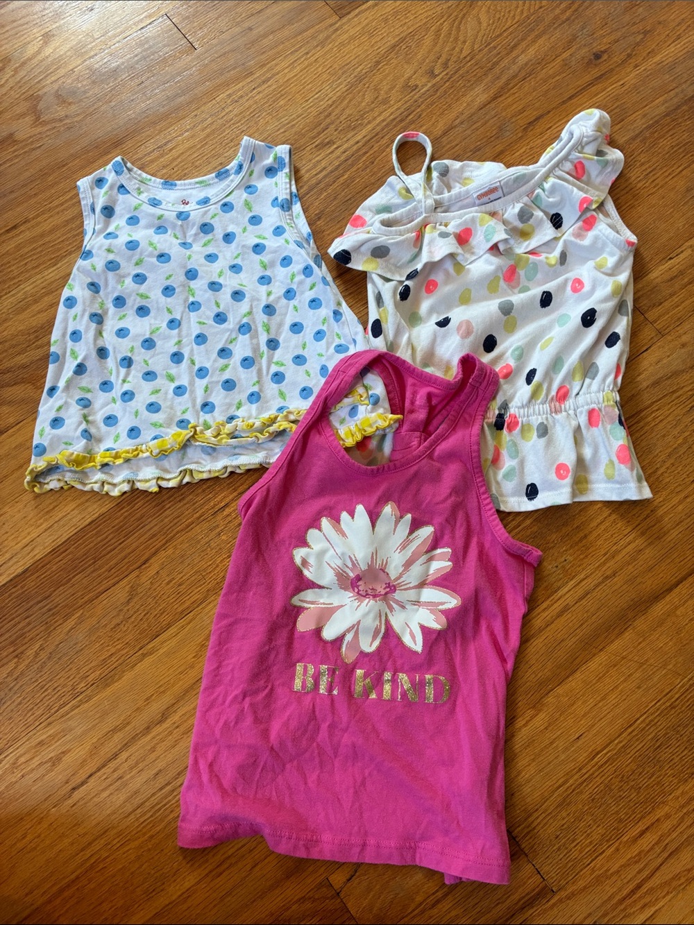 Lot bundle girls 4T tank tops